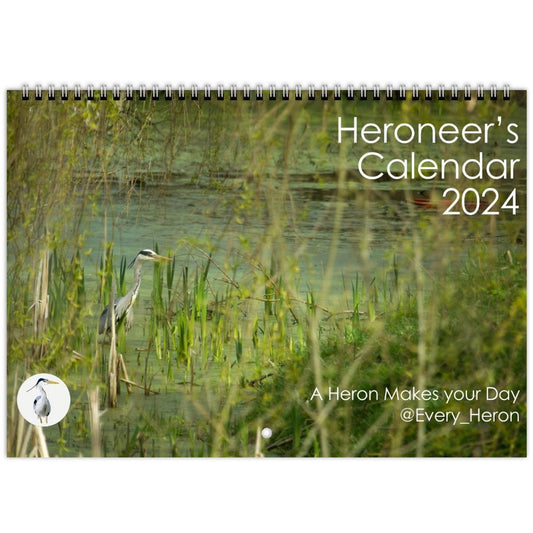 Heroneer's Calendar 2024 - for UK, Europe and Rest of World